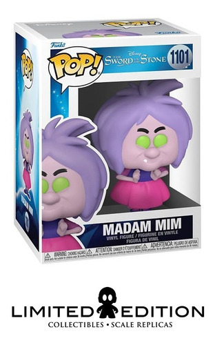 Funko Pop Madam Mim 1101 La Espada En La Piedra Disney
