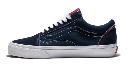 Tenis Vans Old Skool Unisex Skate Clasico Azul Original