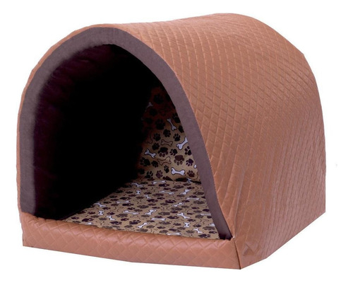 Cama Pet Iglu Dog Caramelo