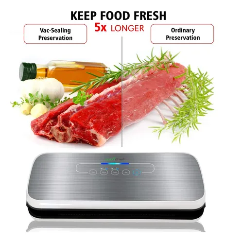 Sistema De Sellado Al Vacío Automático Nutrichef Pkvs