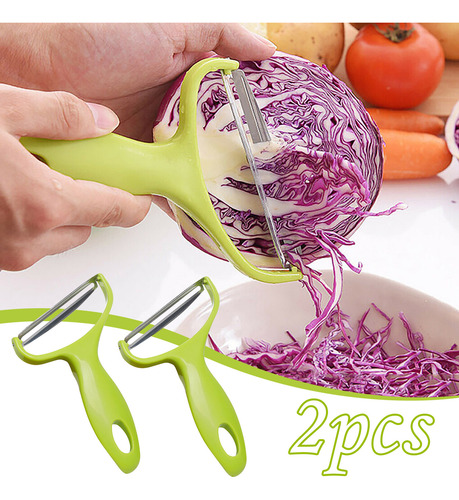 Cuchillos Para Pelar Verduras Veget 5464, Paquete De 2 Unida