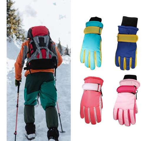 Guantes De Nieve Invierno Impermeables Transpirables Térmico