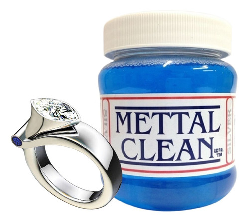 Mettal Clean Limpiador Ideal Para Oro, Plata Y Metales