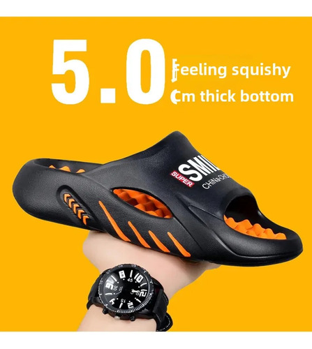 Zapatillas De Goma Eva Con Fondo Grueso Para Hombre Y Mujer,