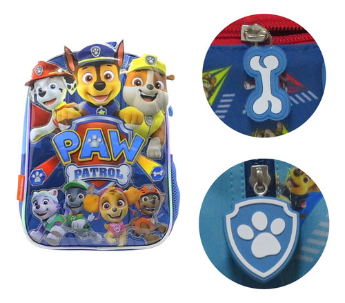 Mochila Jardín Paw Patrol Licencia Original