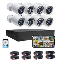 Comprar Kit De Cámaras Vigilancia Exterior 3tb Kit Dvr 8 Camaras Cir