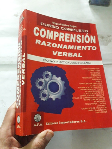 Libro De Comprension Y Razonamiento Verbal Mateo