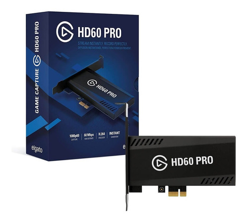 Capturadora Game Streaming Elgato Hd 60 Pro Video Streamers 