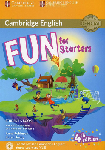 Libro Fun For Starters 4ed Sb/home Fun Booklet & Online Act