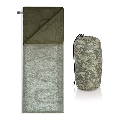 Maxam Sleeping Bag - 28x73 Lightweight Sleep Sack With Light