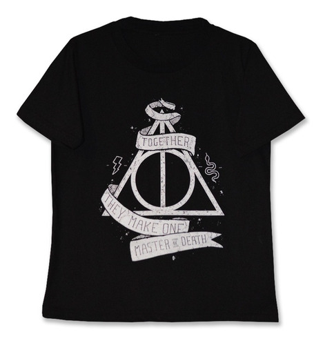 Remera Harry Potter Reliquias De La Muerte Hogwarts