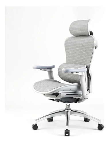 Cadeira Ergonômica Para Escritório Sihoo Doro C100 Cor Branco Material Do Estofamento Malha