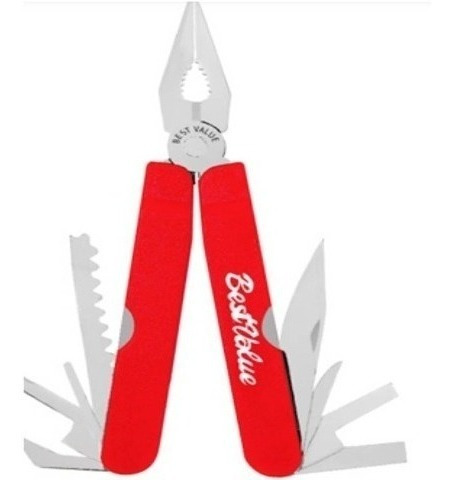 Imagen 1 de 4 de Pinza Multiuso 12 En 1 Con Estuche De Nylon Best Value H Y T