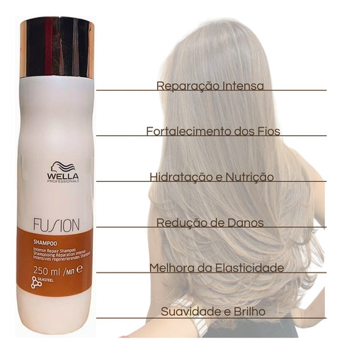 Wella Fusion Professional - Shampoo 250ml