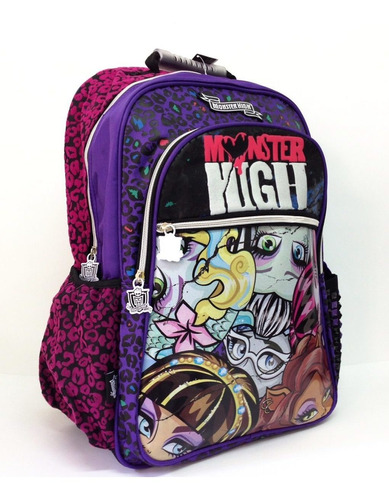 Mochila De Espalda Monster High Con Licencia Original 18