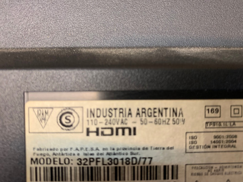 Kit Tira Leds Philips 32pfl3008 / 32pfl3018 Conector Cable (Usado)