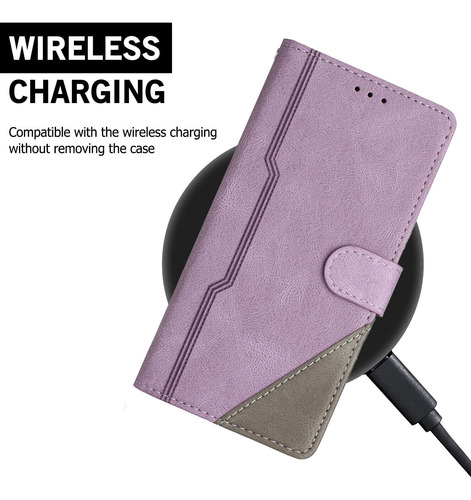 Funda Tipo Cartera De Piel Sintética Para iPhone 12/12 Pro Compatible Con Tarjetero Con Práctico Soporte
