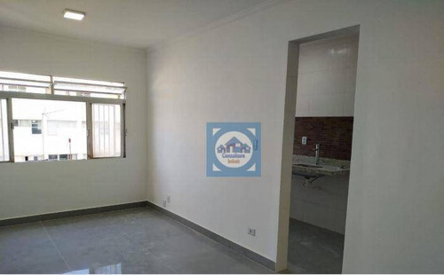 Imagem 4 de 21 de Kitnet Com 1 Dormitório À Venda, 35 M² Por R$ 175.000,00 - Itararé - São Vicente/sp - Kn0723