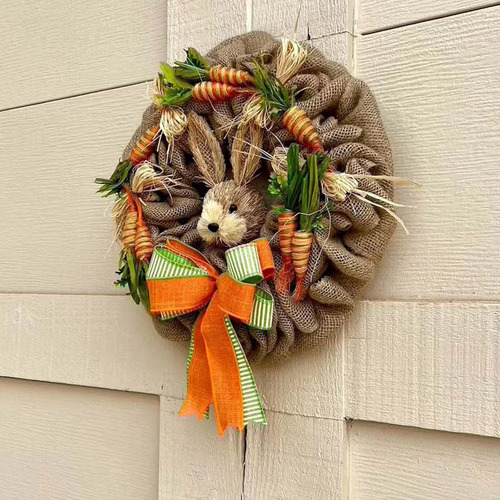 - Corona De Pascua Para La Puerta Delantera Corona De