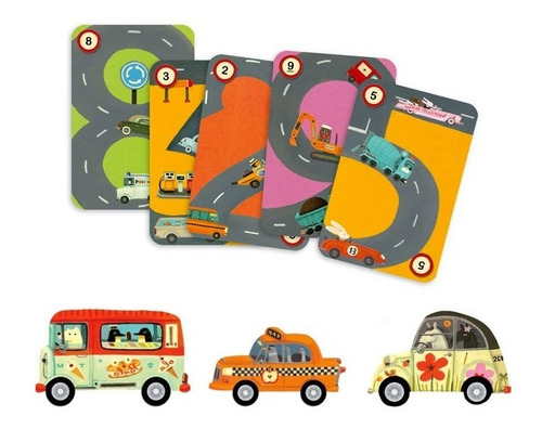 Rallye Juego De Mesa Juego De Calculo Djeco