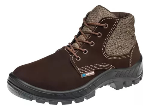 Bota Botina De Segurança Coturno Masculina Marluvas Com Ca