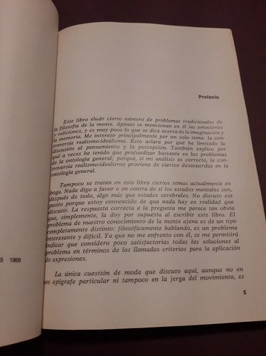 La Estructura De La Mente Reinhardt Grossmann (Usado)