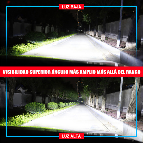 Kit De Focos Led Luz Alta Y Baja 100w 36000lm Para Toyota Camry 2002-2006