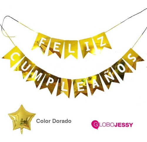 Guirnalda O Banner De Feliz Cumpleaños