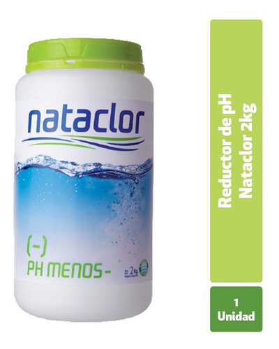 Regulador Para Pileta Nataclor X 2kg. Ph Menos