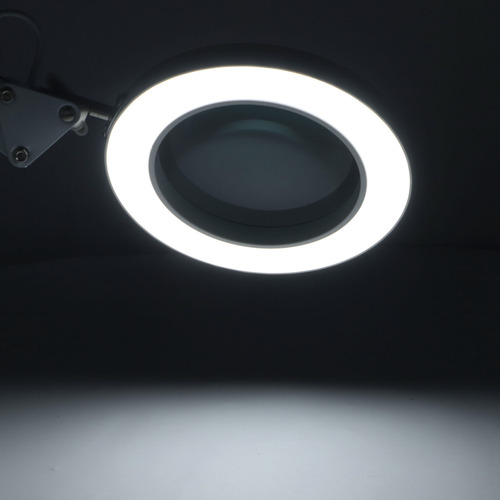 Lupa Led Con Brazo Oscilante, 5 Pinzas, 72 Unidades, Led 10