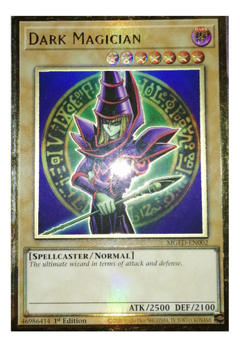 Dark Magician Gold Yu-gi-oh! Original Konami