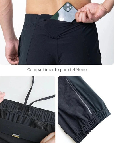 Pantalon Deportivo Running Trail Trekking Hombre Aonijie