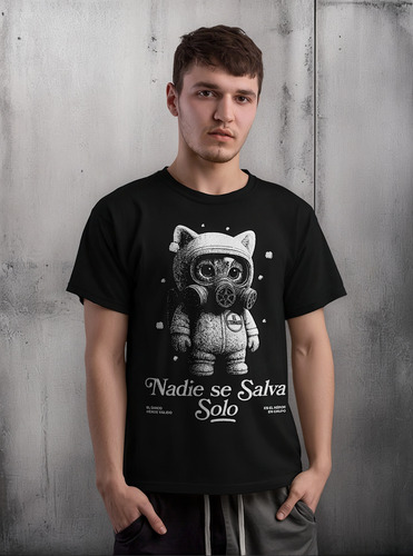 Remera El Eternauta Nadie Se Salva Solo-100% Algodón Premium