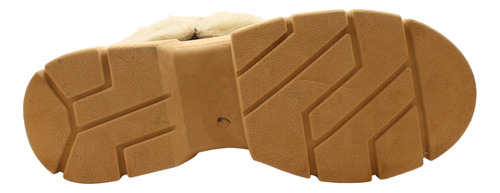 Botas Pantubotas Dama Comodas 2700 Peluche Plataforma Carg
