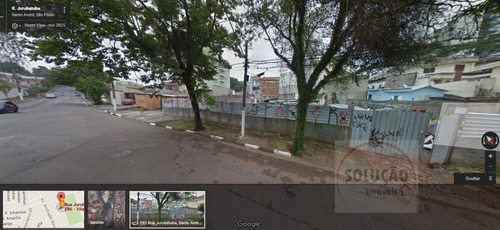 Terreno A Venda No Bairro Vila Pires Em Santo André - Sp. - 261-1