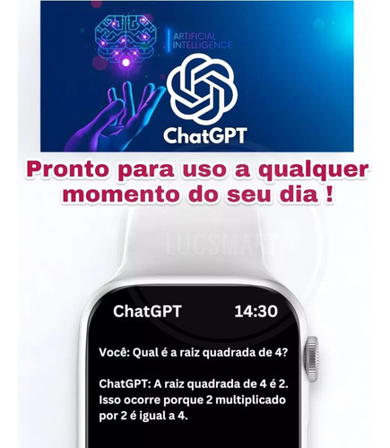 Smartwatch Watch X Pro Série 10 Amoled Chatgpt Original 2025 Rosa Mesh Rosa Rosa