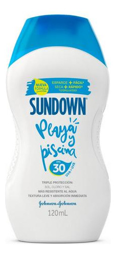 Protector Solar Sundown Playa & Piscina 30fps 120ml Oferta