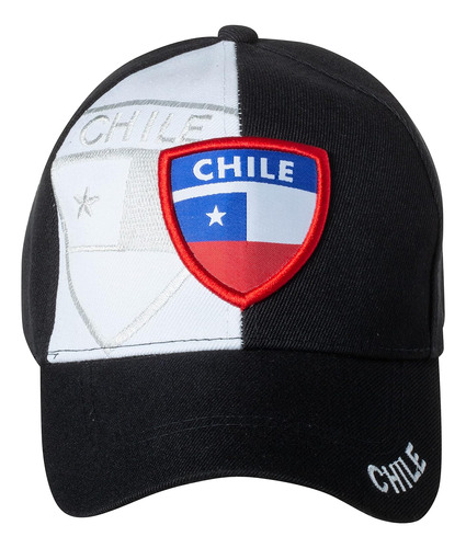 Gorra Bordada Con Diseño De Bandera De País