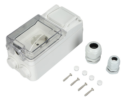 Enchufe Alemán Impermeable Ip66, Resistente A La Intemperie,