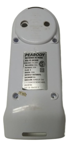 Carcaza Inferior Batidora Peabody Ph-hm300b