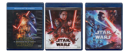 Star Wars Colección De La 7 A La 9 En Bluray