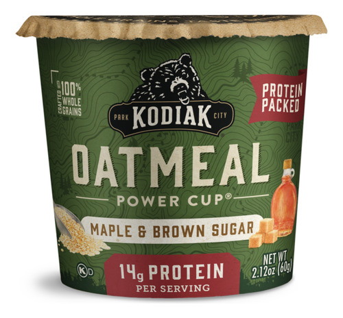Avena Kodiak Power Cup Maple Brown Sugar
