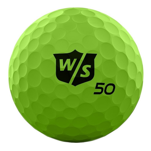 Kaddygolf Pelotas Golf Wilson Fifty Verde - Tubo X 3