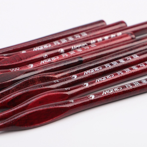 9pcs Cepillos De Pelo Wold Profesionales Delineador De