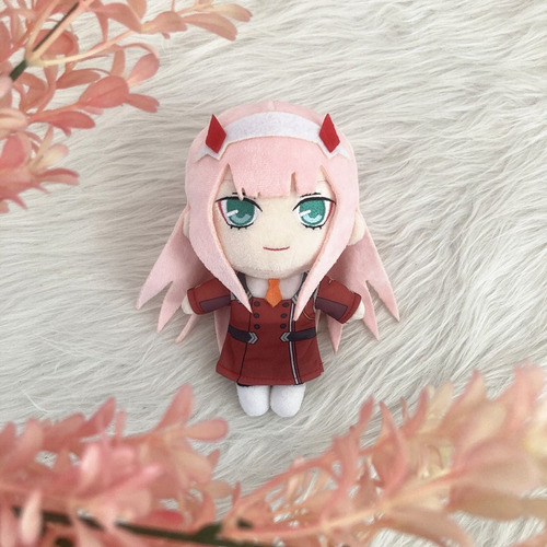 Muñeca De Peluche De 20cm De Zero Two, Darling In The Franxx