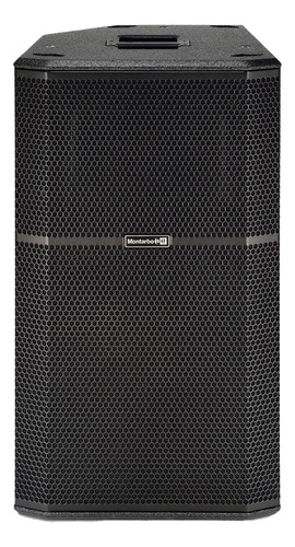 Bafle Activo Montarbo R115 15 Pulgadas 1200w De Madera Color Negro