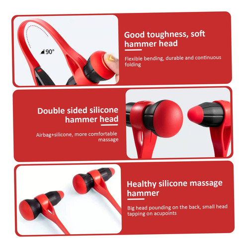 Martillo De Masaje Massage Hammer 12.6 Pulgadas Flexible