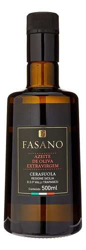 Azeite Extravirgem Fasano 100% Siciliano Cerasuola 500ml