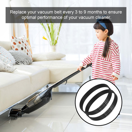 Peutier 4 Unids Correas De Vacío Estilo U Para Eureka Airs.