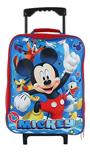 Maleta Equipaje Rodante Disney Mickey Mouse